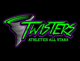 Twisters / Twister Athletics All Stars  logo design by daywalker