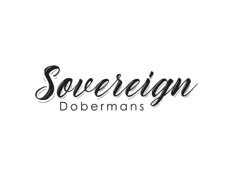 Sovereign Dobermans logo design by AB212