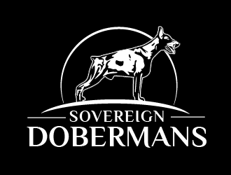 Sovereign Dobermans logo design by THOR_