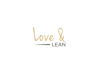 Love & LEAN logo design by Nurmalia