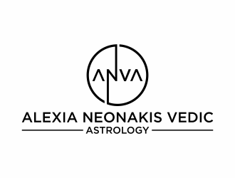Alexia Neonakis Vedic Astrology  logo design by hopee