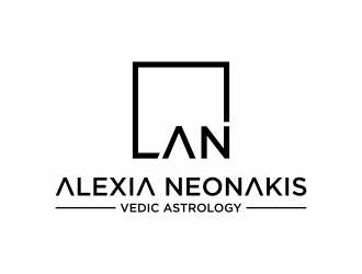 Alexia Neonakis Vedic Astrology  logo design by hopee