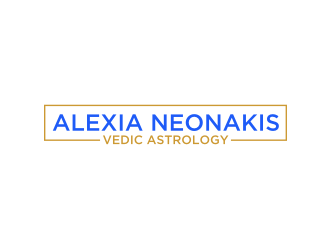 Alexia Neonakis Vedic Astrology  logo design by Diancox