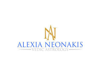 Alexia Neonakis Vedic Astrology  logo design by Diancox