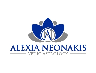 Alexia Neonakis Vedic Astrology  logo design by mewlana
