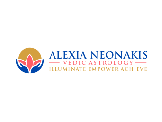 Alexia Neonakis Vedic Astrology  logo design by ingepro
