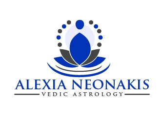 Alexia Neonakis Vedic Astrology  logo design by shravya