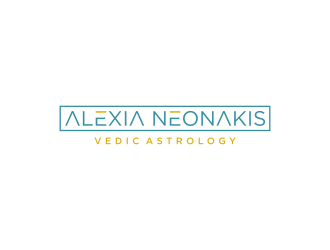 Alexia Neonakis Vedic Astrology  logo design by ammad