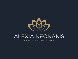 Alexia Neonakis Vedic Astrology  logo design by ammad