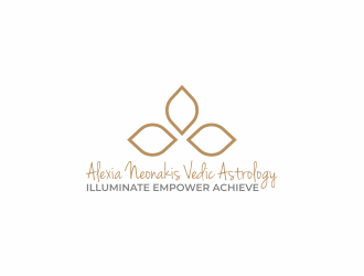 Alexia Neonakis Vedic Astrology  logo design by luckyprasetyo