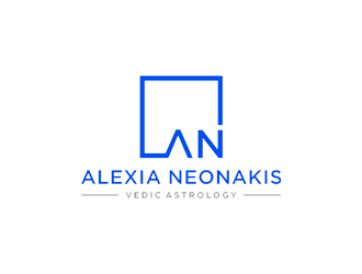 Alexia Neonakis Vedic Astrology  logo design by alby