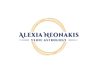 Alexia Neonakis Vedic Astrology  logo design by ndaru