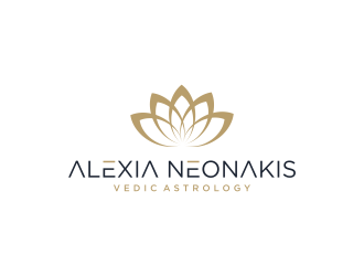 Alexia Neonakis Vedic Astrology  logo design by ammad