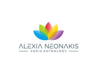 Alexia Neonakis Vedic Astrology  logo design by ammad