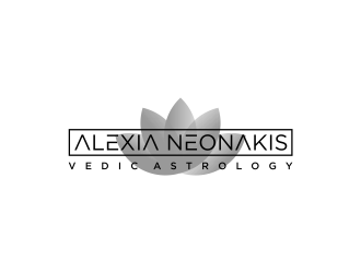 Alexia Neonakis Vedic Astrology  logo design by ammad