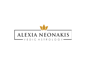 Alexia Neonakis Vedic Astrology  logo design by alby