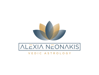Alexia Neonakis Vedic Astrology  logo design by ammad