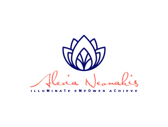 Alexia Neonakis Vedic Astrology  logo design by SmartTaste