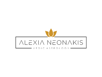 Alexia Neonakis Vedic Astrology  logo design by alby