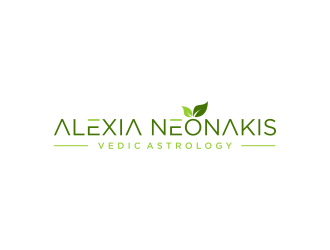 Alexia Neonakis Vedic Astrology  logo design by ammad