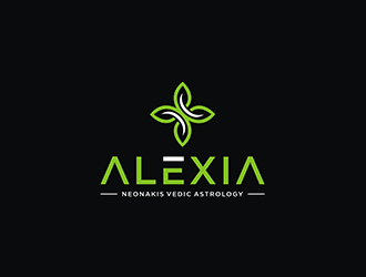 Alexia Neonakis Vedic Astrology  logo design by Rizqy