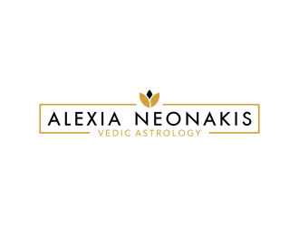 Alexia Neonakis Vedic Astrology  logo design by ingepro