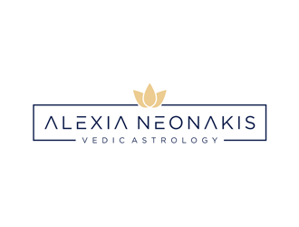 Alexia Neonakis Vedic Astrology  logo design by alby