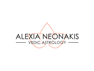 Alexia Neonakis Vedic Astrology  logo design by asyqh