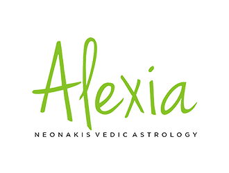 Alexia Neonakis Vedic Astrology  logo design by Rizqy