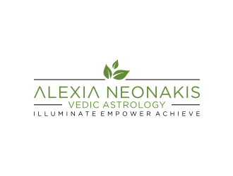 Alexia Neonakis Vedic Astrology  logo design by KQ5
