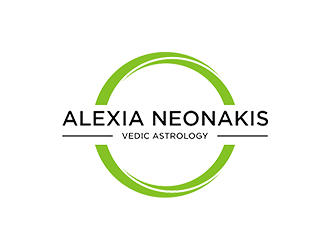 Alexia Neonakis Vedic Astrology  logo design by Rizqy