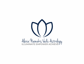 Alexia Neonakis Vedic Astrology  logo design by luckyprasetyo