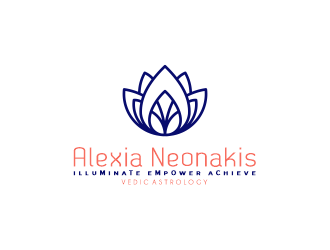 Alexia Neonakis Vedic Astrology  logo design by SmartTaste