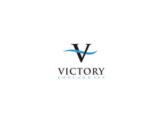 Victory Pool and Spa logo design by cecentilan