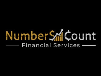 Number$ Count Financial Services logo design by pixalrahul