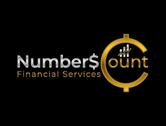 Number$ Count Financial Services logo design by pixalrahul