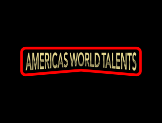 Americas World Talents logo design by Aster