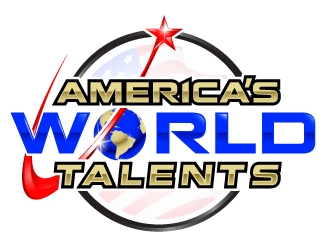 Americas World Talents logo design by Suvendu