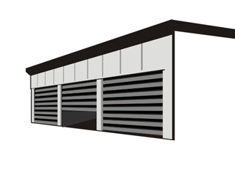 The Storage Shed logo design by kunejo