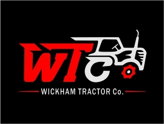 Wickham Tractor Co. logo design by berewira