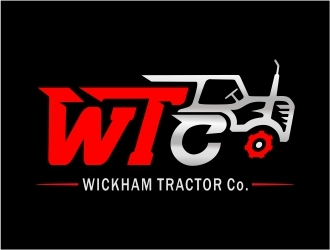 Wickham Tractor Co. logo design by berewira