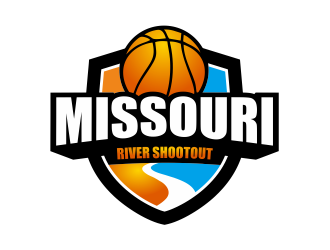 Missouri River Shootout logo design by Girly