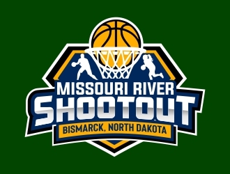 Missouri River Shootout logo design by amar_mboiss