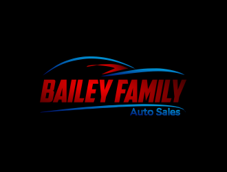 Bailey Family Auto Sales logo design by Gwerth