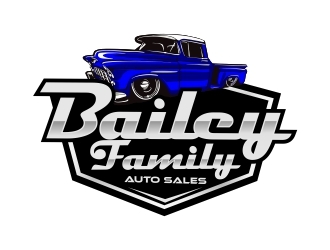Bailey Family Auto Sales logo design by berewira