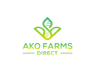 ako farms direct logo design by N3V4