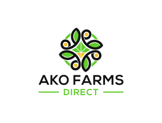 ako farms direct logo design by N3V4