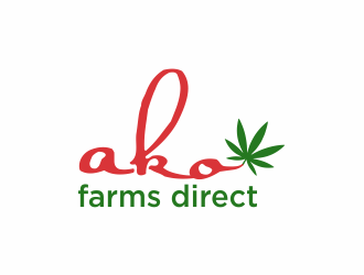 ako farms direct logo design by hopee