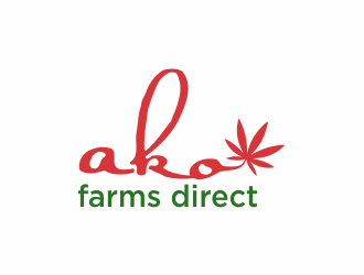 ako farms direct logo design by hopee
