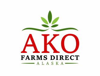ako farms direct logo design by agus